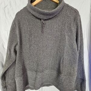 RBX Charcoal Cowl Neck Women's Sweater